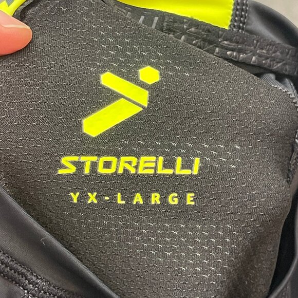 Storelli Goalkeeper Padded Compression Shirt Youth XL Kids 3/4 Sleeve Soccer - Picture 8 of 9